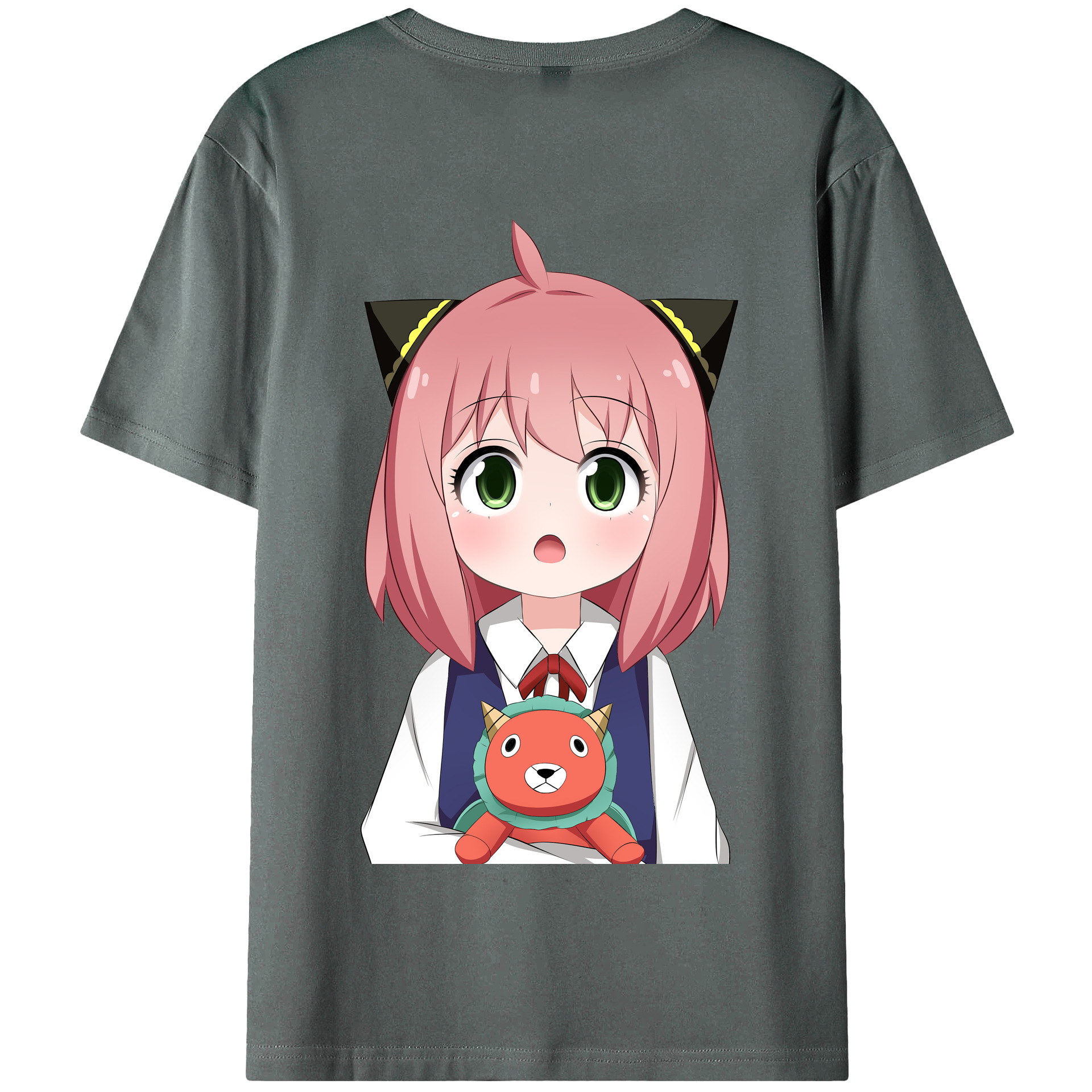 （画像用） SPY×FAMILY间谍家家酒 綿100％半袖Tシャツ（背面プリント）